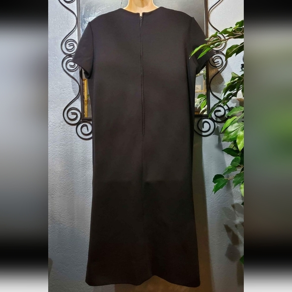 VTG 60's Puritan Forever Young Black Shift Dress W/ Cropped Blazer/ 2pcs Set - Picture 7 of 9